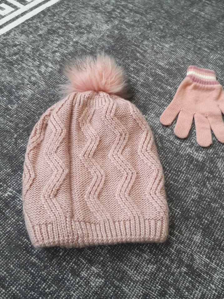 kız çocuk bere eldiven takimi - Görsel 2