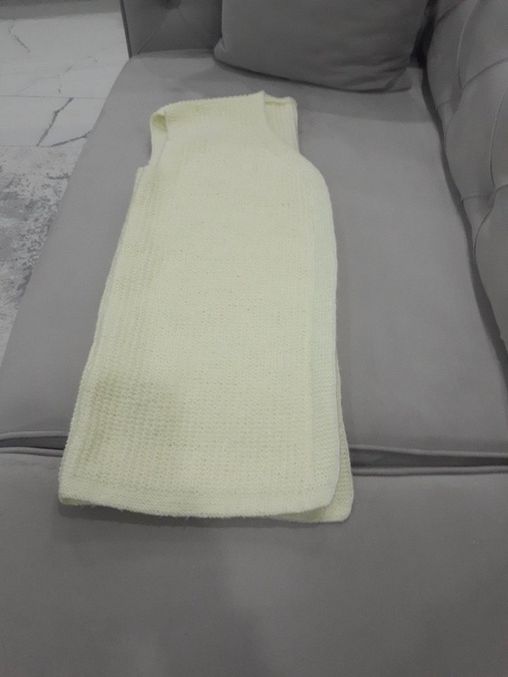 çeyizlik el orgusu yelek - Görsel 2