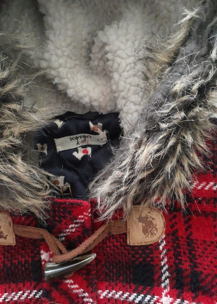 Koton kız çocuk mont - Görsel 4