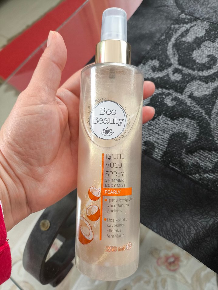 Bee Beauty Pearly Işıltılı Vücut Spreyi 250 ml - Görsel 3