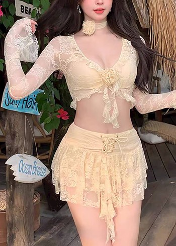l Beden 4 lu bikini takim