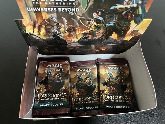 Mtg Lord of the Rings Draft Booster