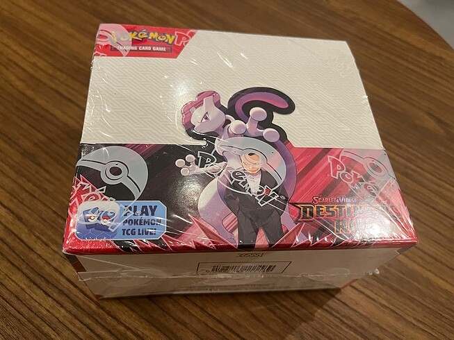  Beden Pokemon Destined Rivals Booster Box