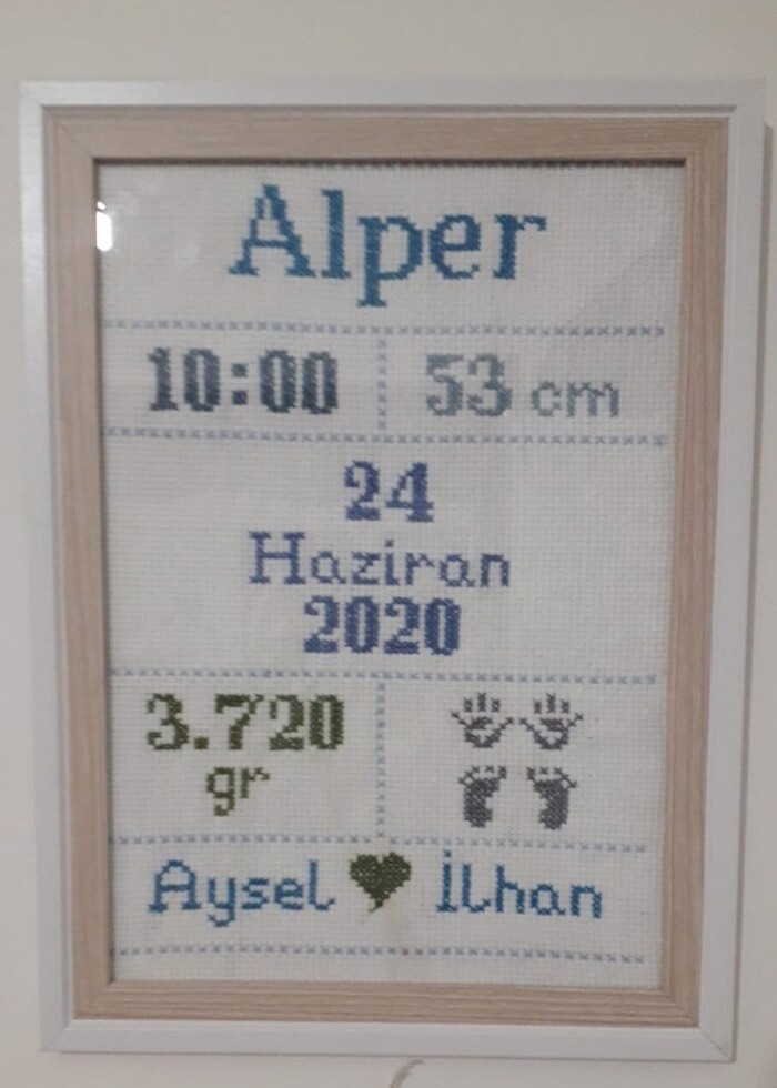 Etamin bebek panosu - Görsel 4