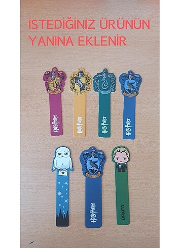 Harry Potter MABELS lisanslı kitap ayracı