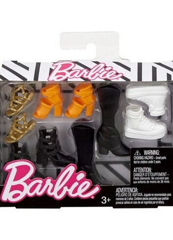 Barbie ayakkabı seti