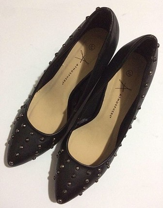 Atmosphere Siyah stiletto