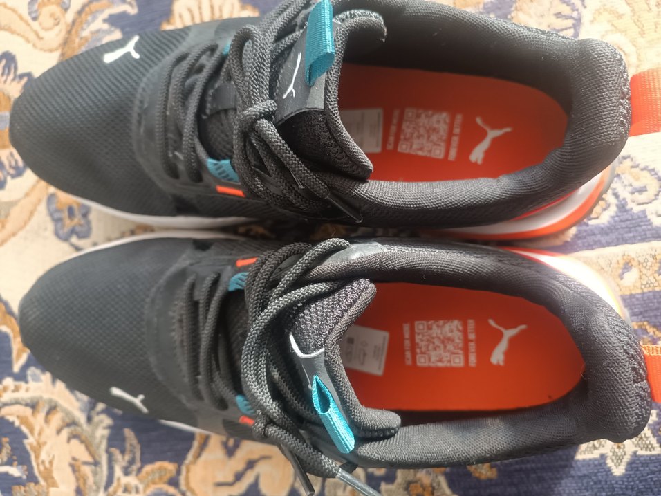 Siyah puma erkek Spor Ayakkabı - Görsel 4