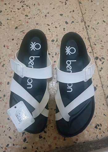 Benetton erkek terlik 44 - Görsel 5