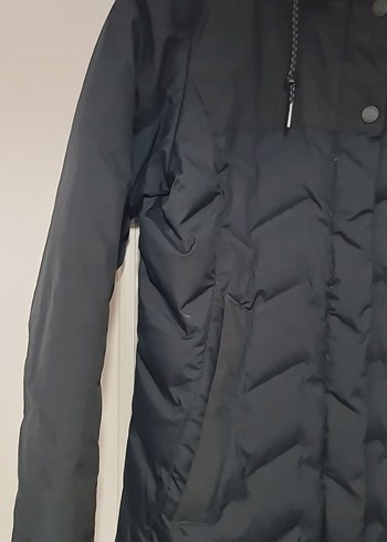 Columbia Kadın Siyah Düğmeli Kışlık Mont - Görsel 4