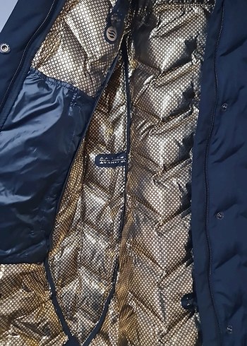 Columbia Kadın Siyah Düğmeli Kışlık Mont - Görsel 7