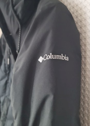 Columbia Kadın Siyah Düğmeli Kışlık Mont - Görsel 2