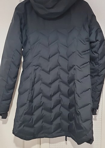 Columbia Kadın Siyah Düğmeli Kışlık Mont - Görsel 10