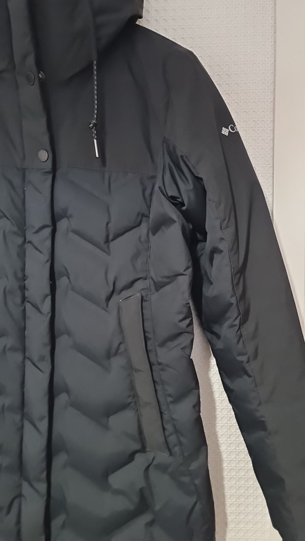 Columbia Kadın Siyah Düğmeli Kışlık Mont - Görsel 3