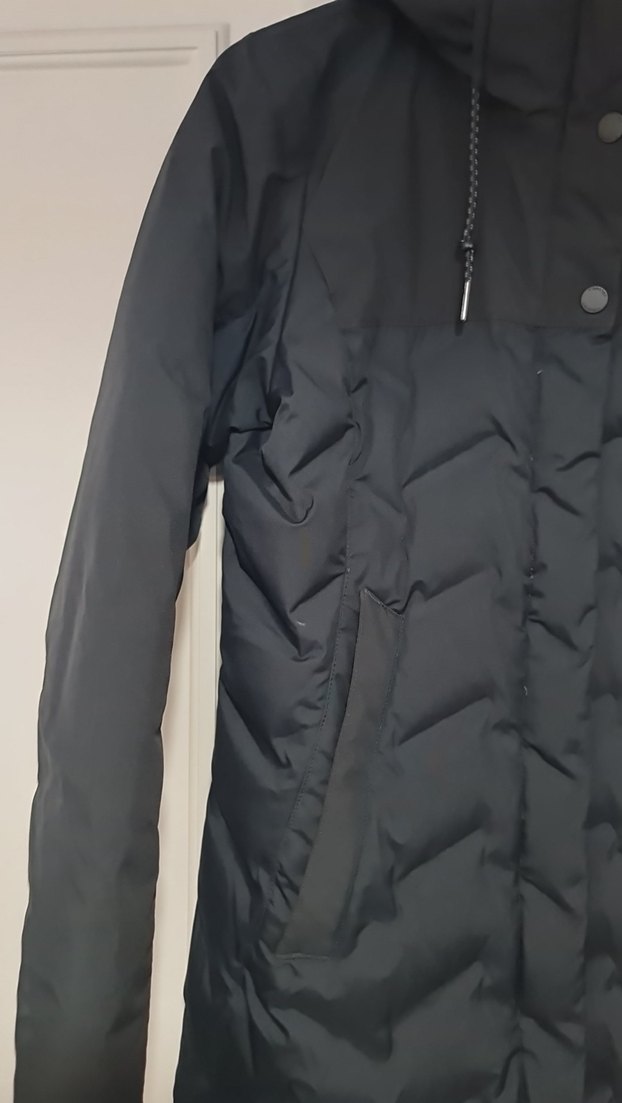 Columbia Kadın Siyah Düğmeli Kışlık Mont - Görsel 4