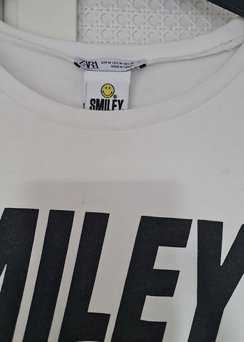 Beyaz Renkli Kısa Kollu Baskılı Tişört - Görsel 2