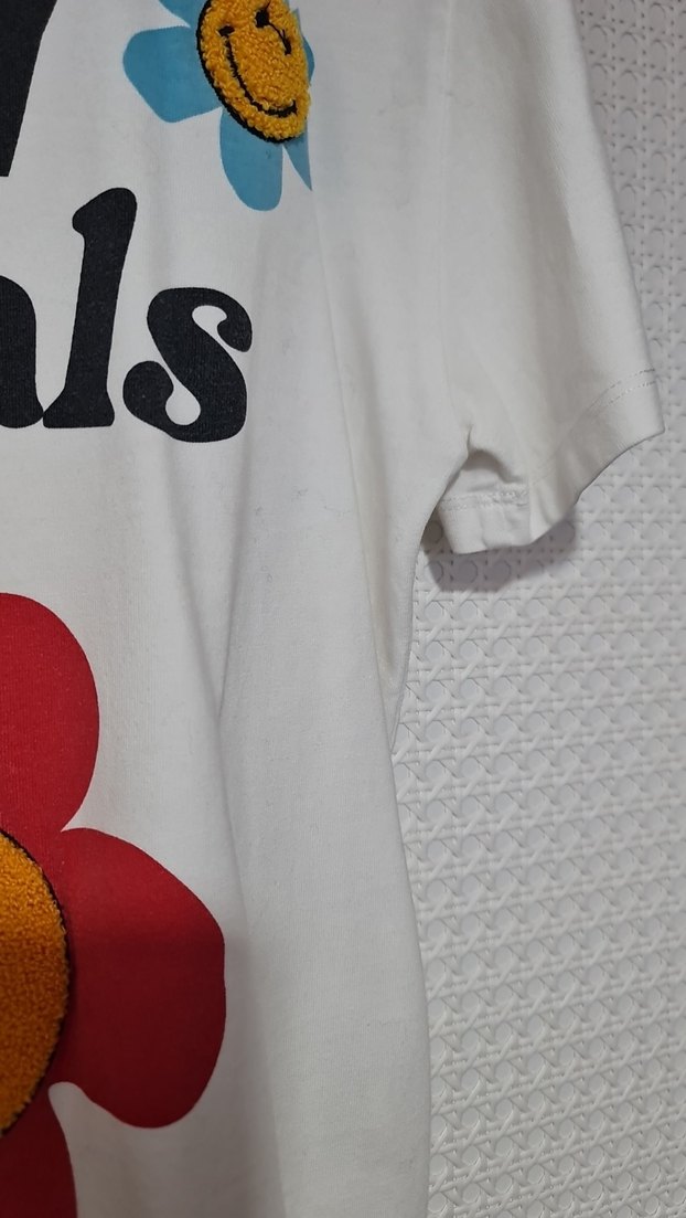 Beyaz Renkli Kısa Kollu Baskılı Tişört - Görsel 3