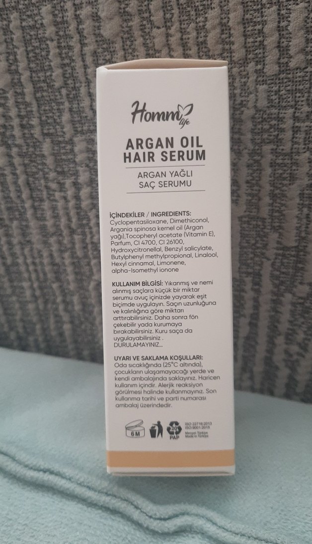 Argan Yağlı Saç Serumu 30 ml - Görsel 3