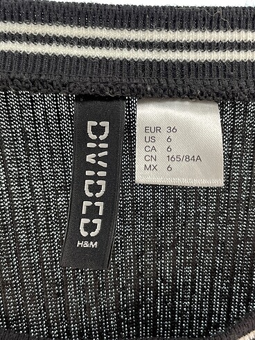 36 Beden siyah Renk H&M Kısa Elbise %70 İndirimli.