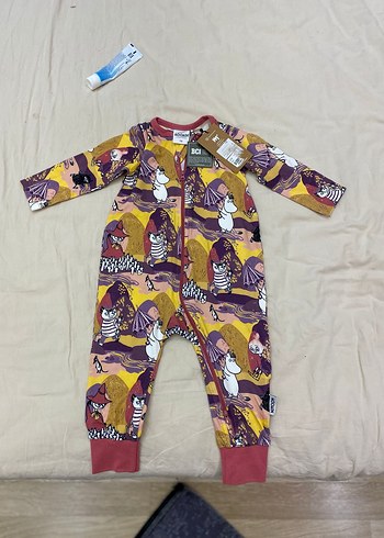 Renkli Baskılı Pamuklu Çocuk Uyku Tulumu - Görsel 4