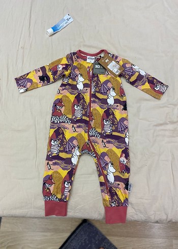 Renkli Baskılı Pamuklu Çocuk Uyku Tulumu - Görsel 2