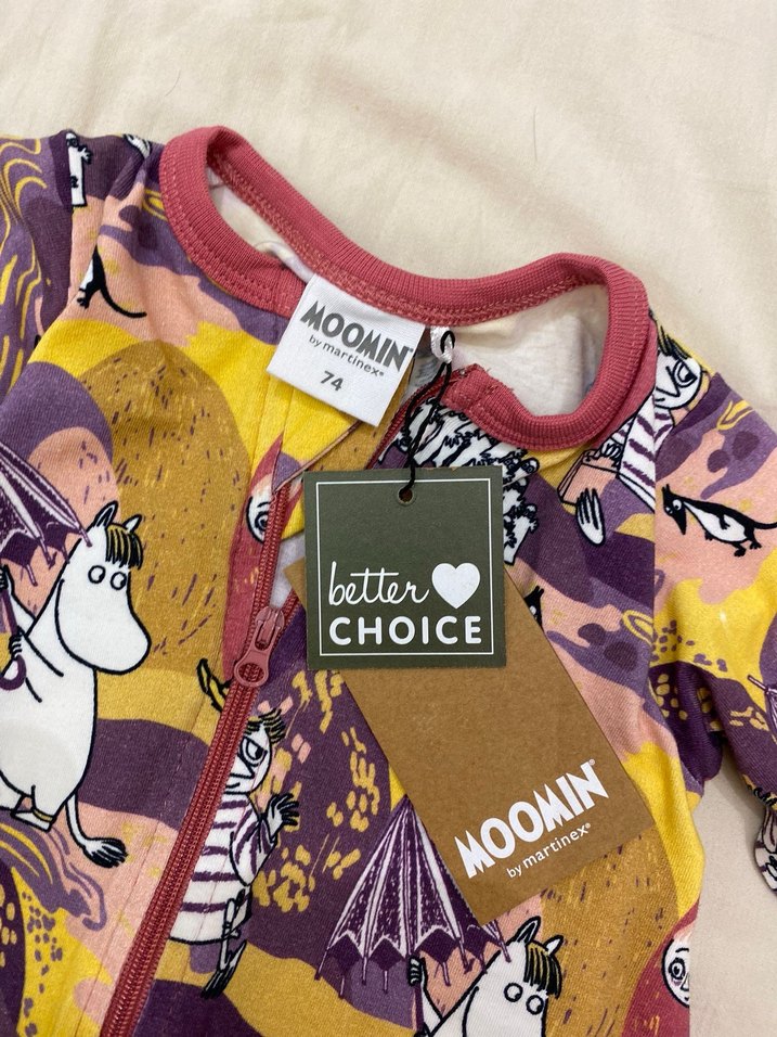 Renkli Baskılı Pamuklu Çocuk Uyku Tulumu - Görsel 3