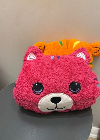 Renkli Peluş Oyuncaklar - Kedi ve Kaplan - Görsel 3