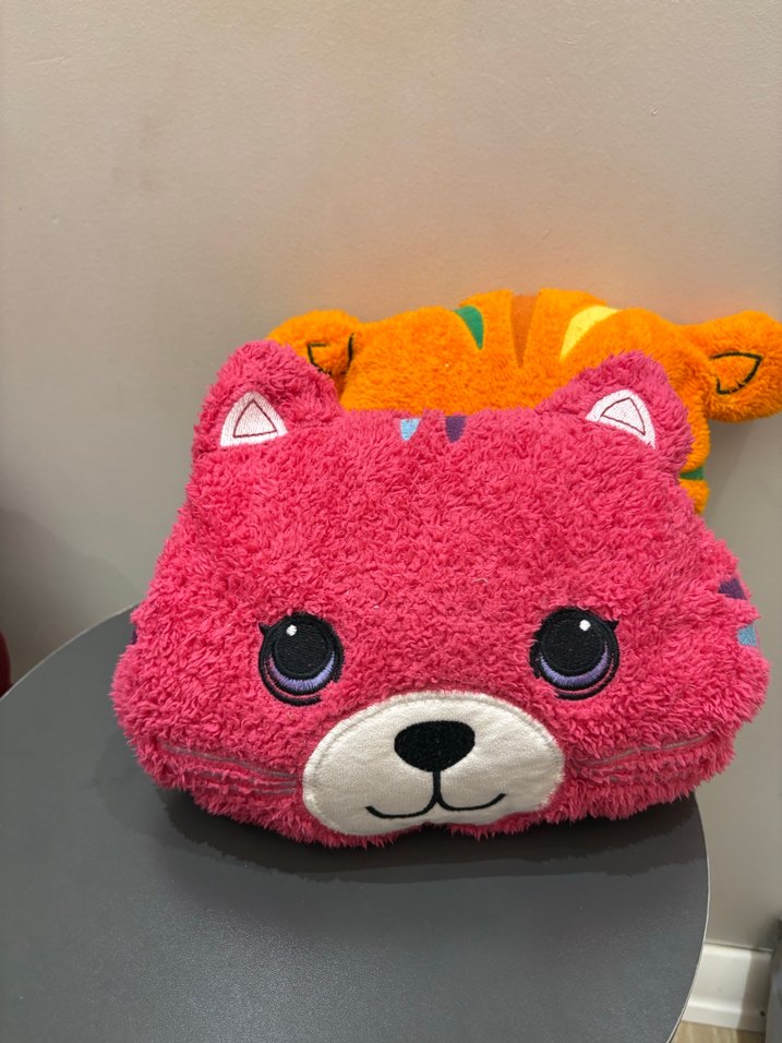 Renkli Peluş Oyuncaklar - Kedi ve Kaplan - Görsel 3