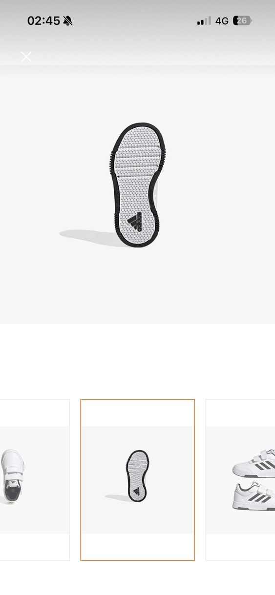 Adidas Erkek Çocuk Beyaz Spor Ayakkabı - Görsel 2