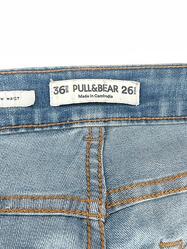 36 Beden mavi Renk Pull and Bear Jean / Kot %70 İndirimli.