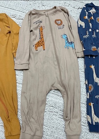 LC Waikiki Erkek Çocuk Uzun Kollu Fermuarlı Tulumlar