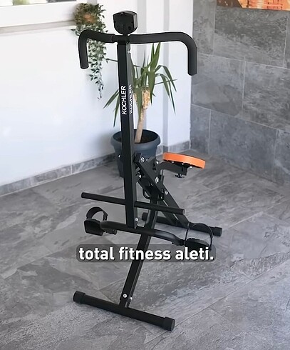 Kohcler Total Fitness , Kondisyon ve Mekik Aleti