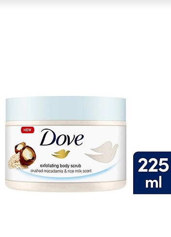 Dove exfoliating body scrub 