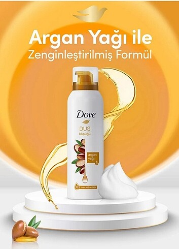 Dove Duş köpüğü Argan yağı 