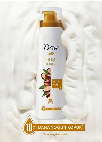 Beden Renk Dove Duş köpüğü Argan yağı