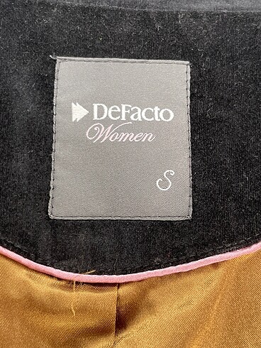 s Beden siyah Renk Defacto Blazer %70 İndirimli.