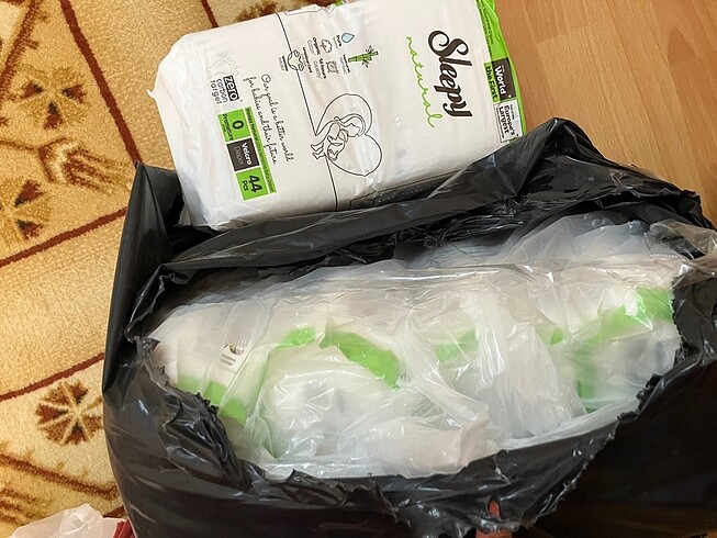 0 Beden: 1+ kg Beden bebek bezi