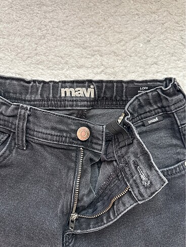Mavi Jeans Mavi Marka siyah bol paça kot
