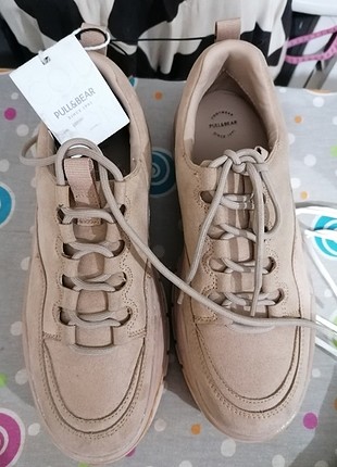 37 Beden Pull and bear sneaker spor ayakkabı