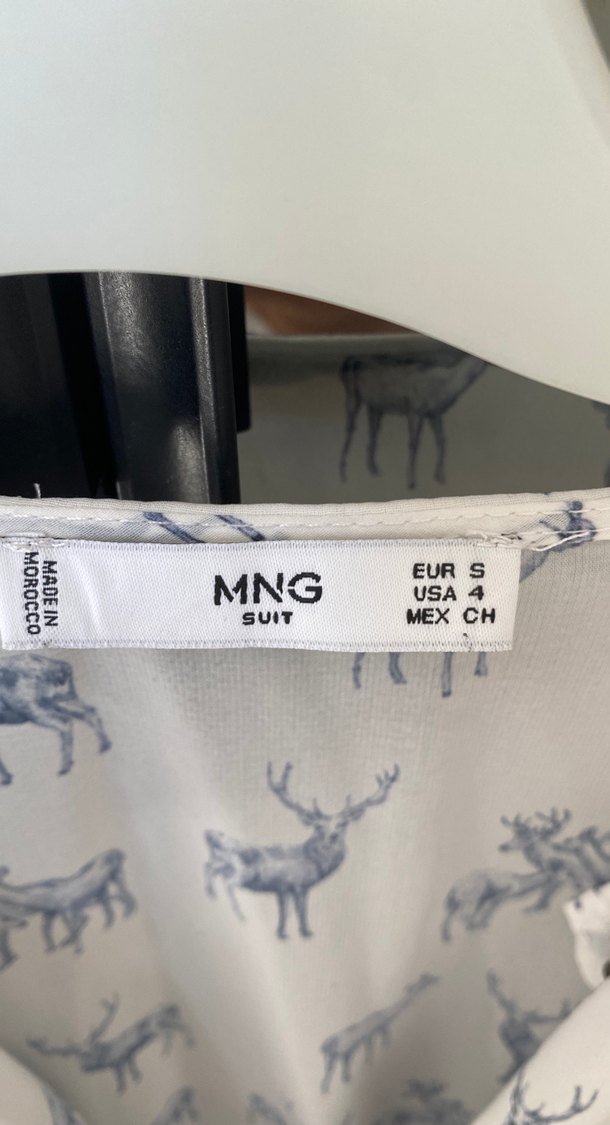 Mango tül elbise. M bedene daha çok uyar - Görsel 2