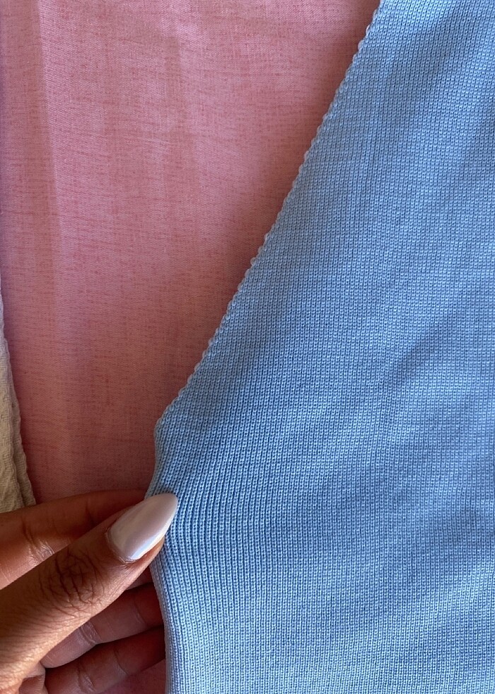 Boğazlı kolsuz kazak - Görsel 3