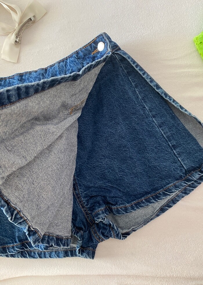 Strafavarius Kot etek ama içi şort - Görsel 2