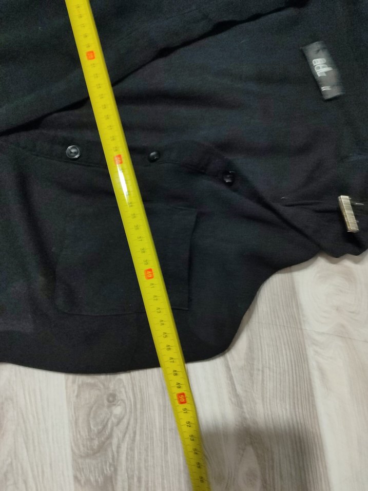 Adil Işık Siyah Kolsuz Mini Gömlek - Görsel 5