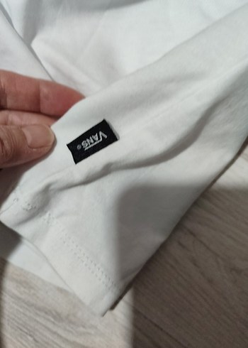 Vans Beyaz Kız Tişörtü, Kısa Kollu, Rahat Kesim - Görsel 6