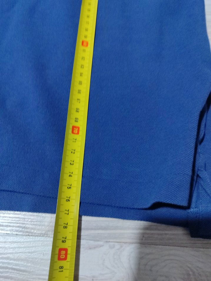 Polo Ralph Lauren Mavi Polo Yaka Kısa Kollu Erkek Tişört - Görsel 5
