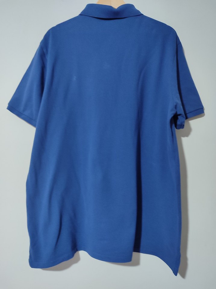 Polo Ralph Lauren Mavi Polo Yaka Kısa Kollu Erkek Tişört - Görsel 3