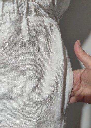 zara i Beyaz Kot Tulum - Görsel 5