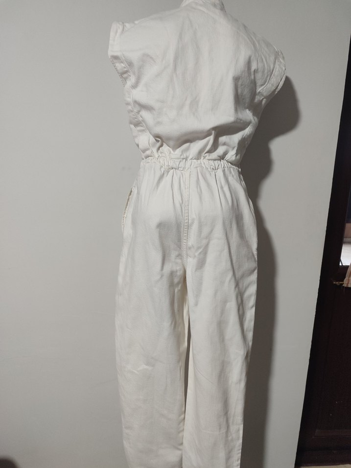 zara i Beyaz Kot Tulum - Görsel 3