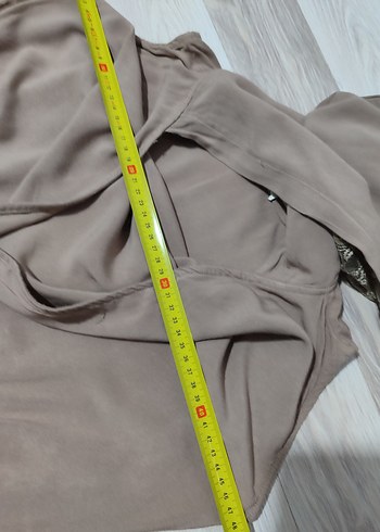 Batık Kadın Taş rengi Uzun Salaş Tulum - Görsel 4