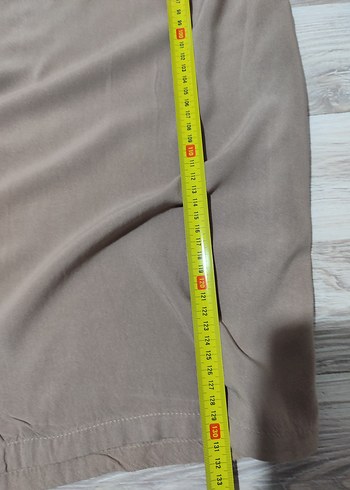 Batık Kadın Taş rengi Uzun Salaş Tulum - Görsel 6